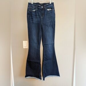 Judy Blue Dark Blue Flare Jeans